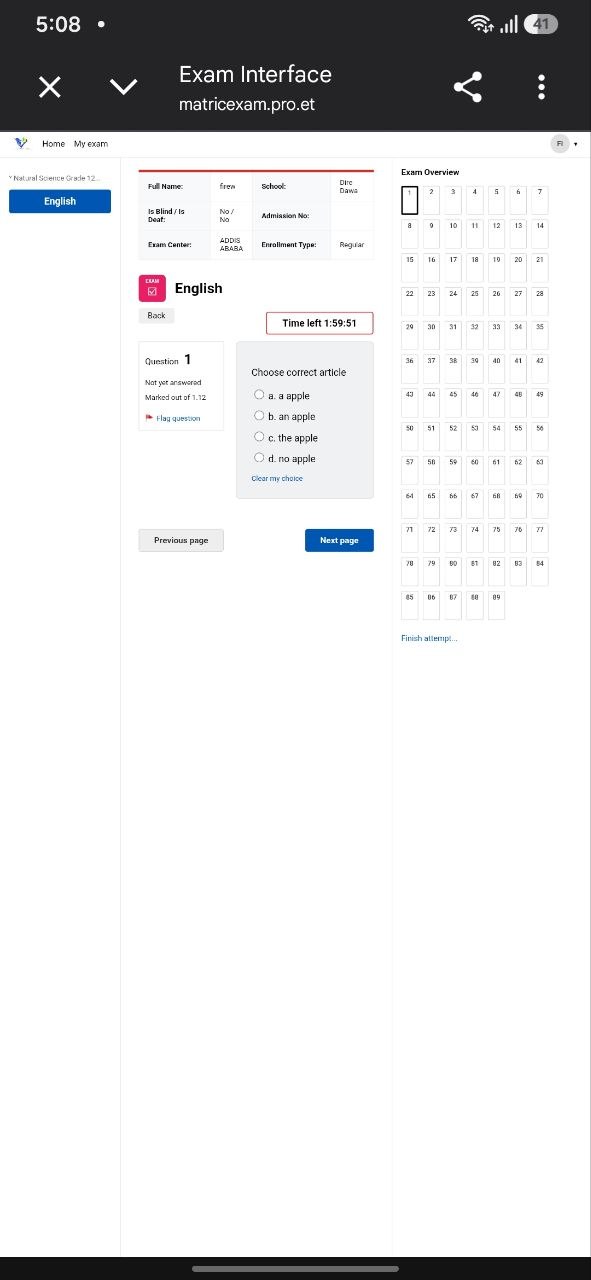 Exam System